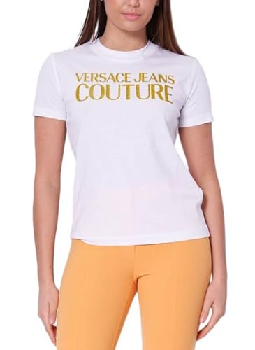 Camiseta Versace Couture logo gummy glitter
