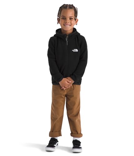 THE NORTH FACE Kids' Glacier Lightweight Full Zip Hooded Jacket | Fleece Top With 3 Piece Hood, Secure-zip Hand Pockets3