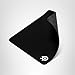 SteelSeries QcK Large Gaming Mousepad — Black — Non-Slip Silicone Rubber Base — Peak Tracking and Stability — Optimized for Gaming Sensors — 490 mm x 420 mm — FPS, MOBAs, RTS, MMO