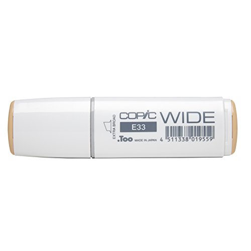 Copic Marker with Replaceable Nib, E33 Wide, Sand