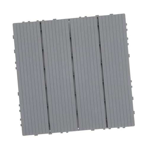 SOIMISS Dalles De Terrasse Extérieures Imperméables Pour Balcon Piscine Et Jardin Revêtements De Sol Emboîtables Et Antidérapants