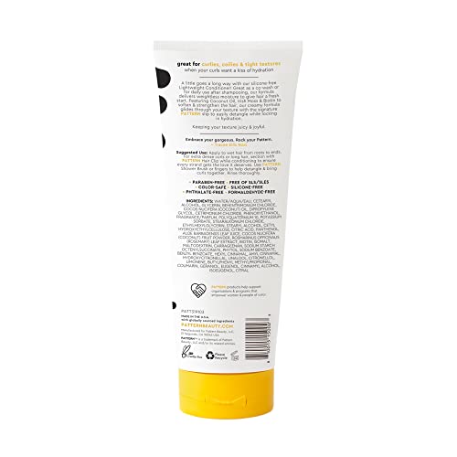 Pattern Beauty By Tracee Ellis Ross Lightweight Conditioner, 13 Fl Oz, Rich Moisture For Curlies, Coilies And Tight-Textured Hair, 3A-4C #TOP4