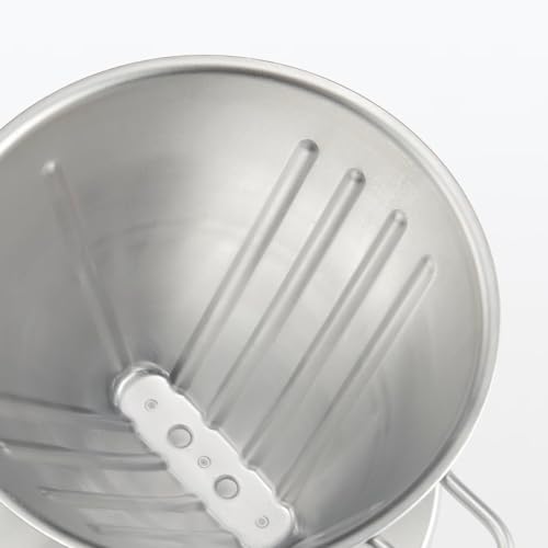 Pingador de a o inoxid vel Muji 15090822 prata, 4,9 x 4,1 x 3,1 polegadas (12,5 x 10,5 x 8 cm), para