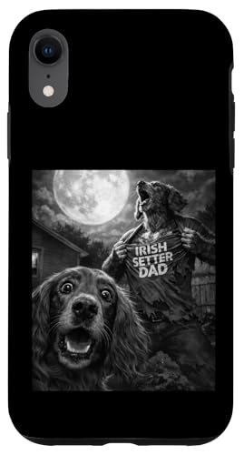 Irish Setter Dad �ʔ��� ���B���e�[�W �z���[ �O���t�B�b�N �����Y ���B�� �X�}�z�P�[�X iPhone XR �p