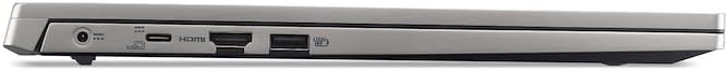 Right side ports of Acer AL15-33P laptop