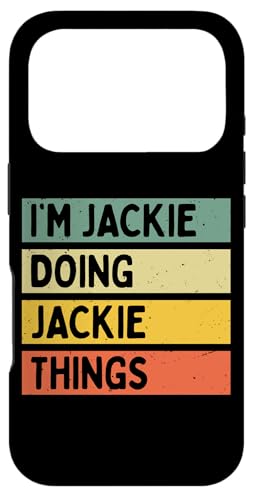 I'm Jackie Doing Jackie Things �ʔ������� �X�}�z�P�[�X iPhone 17 Pro �p