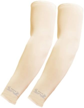 Elixir Golf Nalaewing Sun Protection Arm Sleeve-1 Pair, Beige