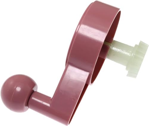 RLECS Máquina de tricô circular de lã com manivela, 22 alças, sub...