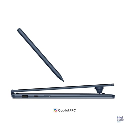 Lenovo Yoga 9 2in1 Aura Edition Laptop | 14 2.8K WQXGA OLED Touch Display | Intel Core Ultra 7 355 | 32GB RAM | 1TB SSD | Integrierte Intel Grafik | Windows 11 | QWERTZ | Blau | 3 Jahre Premium Care