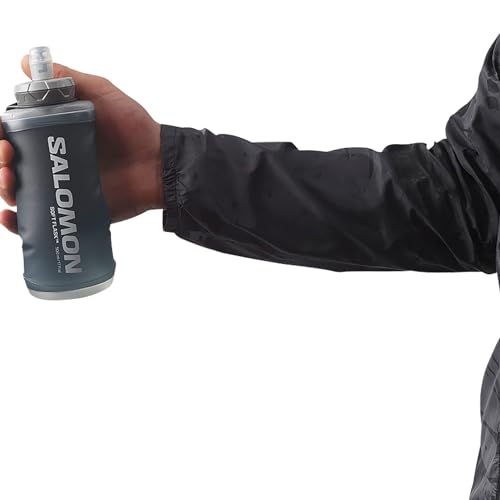 Salomon Active Unisex Handheld System with Flask Included, Minimalist, Easy to hold, Easy to use, Black, Slate Grey - Image 3
