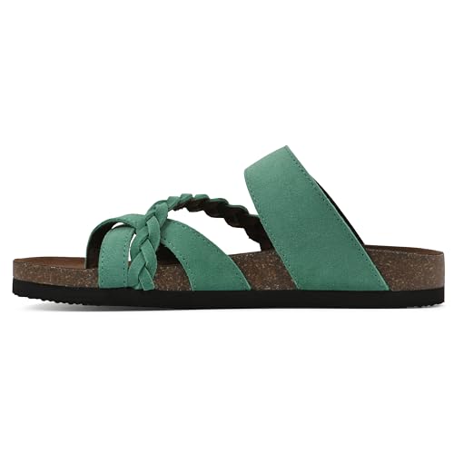 Image of White Mountain Women's Hazy Braided Footbed Sandal