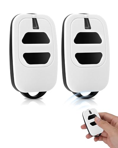 433,92 MHz - Puerta de control remoto para GTI4, GTI2, GT2/4, Mio TR2/4, Mio TR2N/4N, 2 canales, mando a distancia puerta, pitido puerta de garaje (2pcs-2botones)