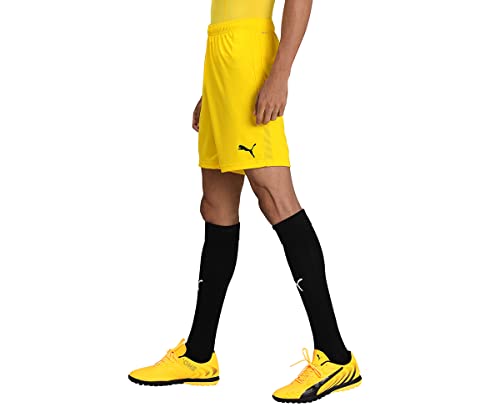 Image of PUMA Mens teamGOAL 23 knit Shorts, Cyber Yellow, 2XL (70426207)