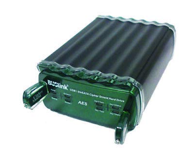 BUSlink CipherShield Dual Keys RAID 0 USB 3.0/eSATA FIPS 140-2 Level 2 HIPAA 256-bit AES Hardware Encrypted Desktop Hard Drive (24TB)