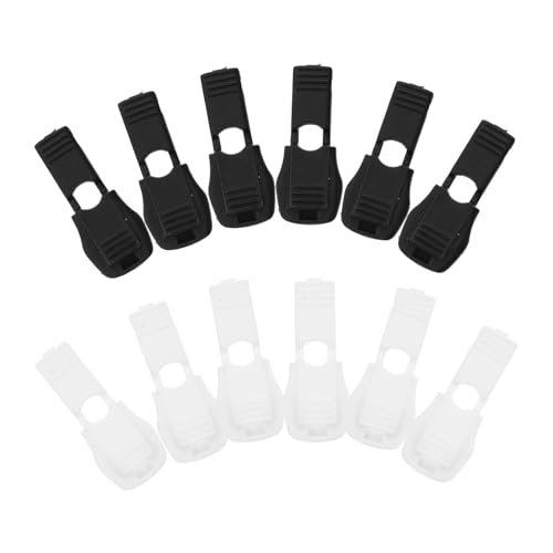 ULTECHNOVO 40 Clips de Plástico para Cordones Cierre Antideslizante y Ajuste Fácil, Ideales para Reparación y Personalización de Lazos de Zapatos