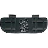 ボンフォーム(BONFORM) シートクッション ディズニー/ミッキー ミッキープレスベロア 普通車 トリプル ストッパー付き トリプル125x42x2cm ブラック 5590-05BK