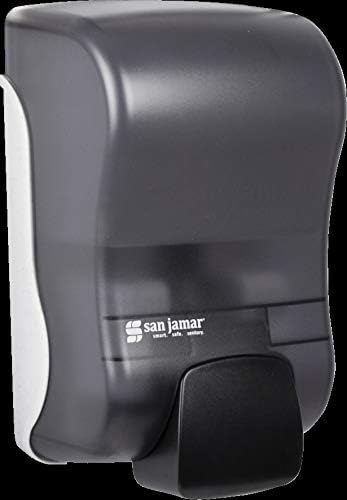 Miniatura 9 de San Jamar Rely Dispensador de jabón manual de plástico, dispensador de desinfectante de manos con compatibilidad universal para el hogar, baño,