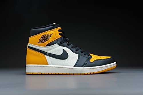 Jordan Mens Air 1 High OG 555088 711 Taxi - Size 102