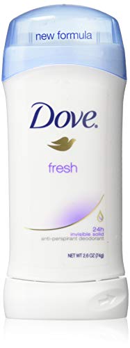 dove deodorant 2.6 ounce invisible solid fresh (76ml) (3 pack)
