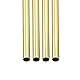 DTGN 7mm x 0.2mm x 300mm(ADxWand TxL) Messing Rohr - 4Pack - Gut für Maschinen Ausrüstung Basteln Dekorative Rahmen - Rund Metall Rohre