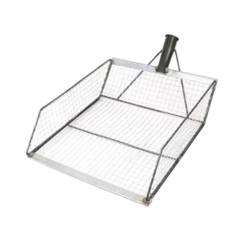 Baoblaze Screen Soil Shovels, Gardening Accessory, Sifting Shovels, Garden Hand Tool, Steel, Peanut Sieve Soil Shovels