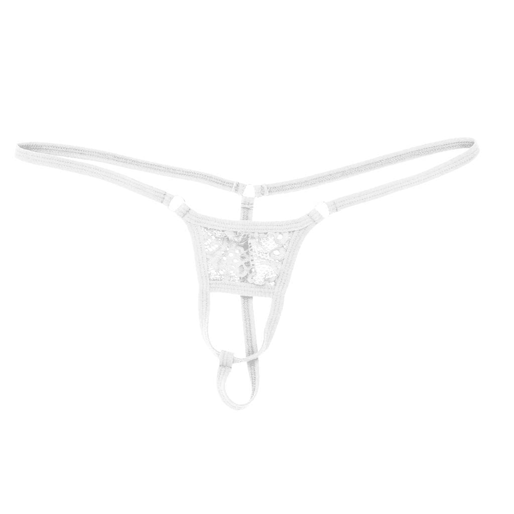 Men's Open Front Breathable G-String Underwear Pouch Brief Thong White | Clothing Shoes & Accessories | Mens Clothing | Underwear | 1 Piece of Underpants-image-31