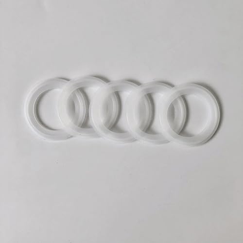 10 tiras de sellado de silicona para virola de triple abrazadera 25.4mm 5