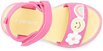 carter's Girls Stellah Sandal, Fuchsia, 4 Toddler | Image 4