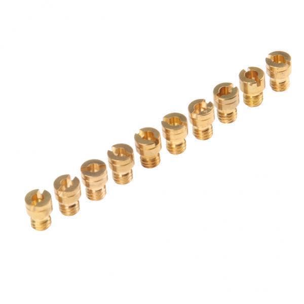Club Bollywood® 2x10Pcs Carburetor Carb Main Round Fuel Jet Size 72 74 75 76 78 80 82 85 87 88-image-14