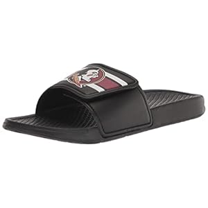 FOCO Florida State Seminoles NCAA Mens Stripe Mens Legacy Sport Slide – M