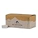 Bluecorn Naturals 100% Pure Beeswax Tea Lights - Metal Cups (Ivory, 24-Pack)
