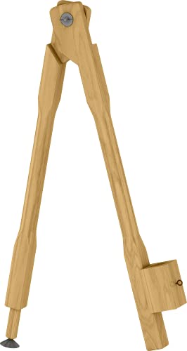 Compasso para Quadro Branco, 40cm, Madeira Pinus Luxo - Souza & Cia (Ref: 2937)