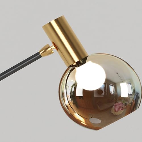 Lampe de chevet avec tiroir et table basse intégrée dorée luxe