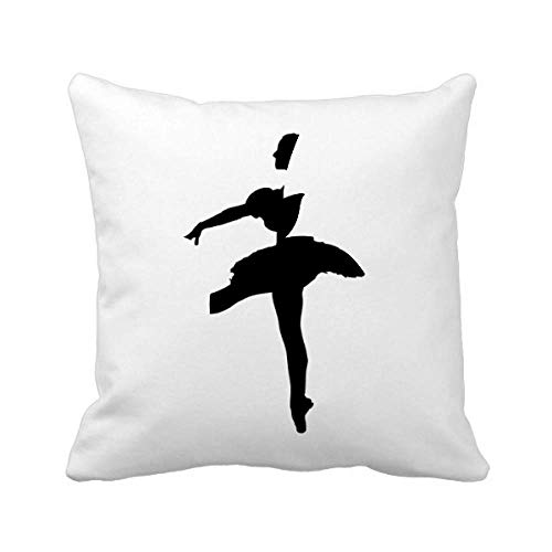 Coussin d'art danseuse de ballet aux finitions soignées pour canapé - 2