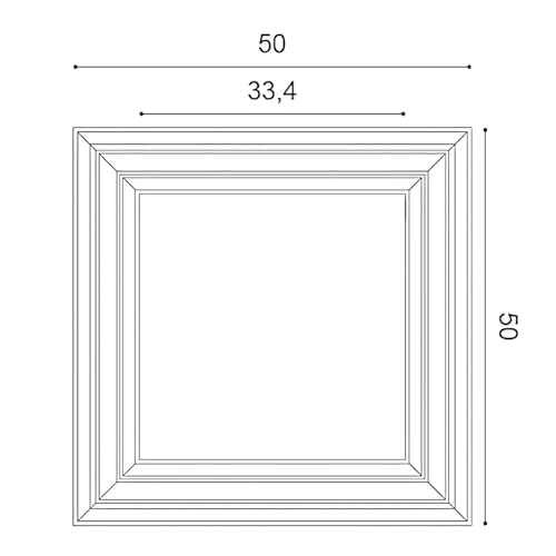 Paneles de pared 3D Orac Autoire de poliuretano pretratado para un relieve elegante 6