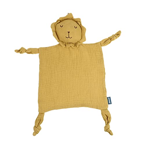 ANDRESLAD 寝 バニーセキュリティブランケット 幼児用セキュリティブランケット ウサギのぬいぐるみ 小型犬のおもちゃ 幼児用毛布 うさぎのおもちゃ 出産祝い Yellow コットン