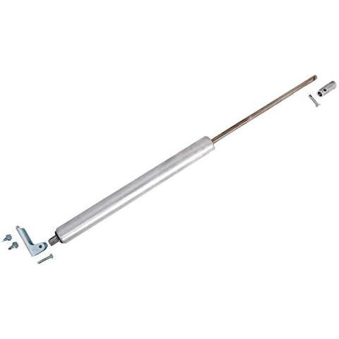 Trash & Linen Chute Door Aluminum Hydraulic Closer - Normally Extended Piston Pump for Bottom & Side Hinged Laundry and Garbage Doors (10") Cover