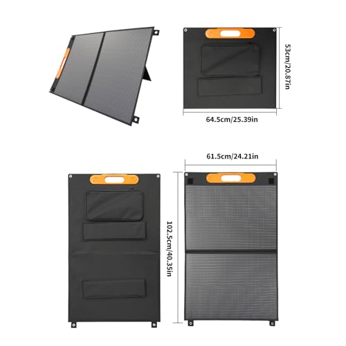 Panneau de charge pliable en silicone monocristallin haute efficacité extérieur - 7