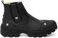 Bota Catpriime Botina de Segurança para Trabalho Couro Legitimo Bico PVC com CA