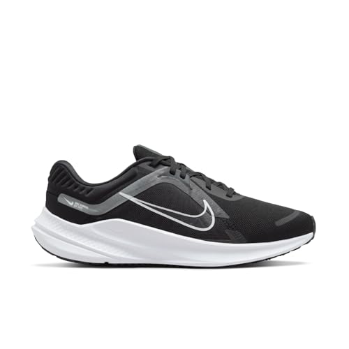 Nike Homme Quest 5 Men's Road Running Shoes, Black/White-Smoke Grey-DK Smoke Grey, 40.5 EU