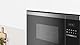 Balay 3CG4172X2 Elektronische Mikrowelle, Einbau ohne Rahmen, 38 cm, 20 l, 5 F, Aqualisis, Ap. links, 8 Rezepte, Drehteller 25,5 cm, mit Grill, schwarzes Glas/Edelstahl, 2022