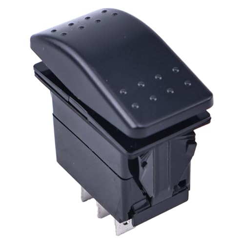 Interruptor basculante VLD1S00B compatible con Carling 20A 12V 4