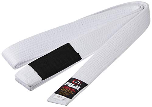 Fuji BJJ Belt, White, A4