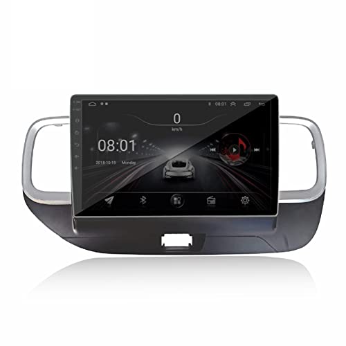 Image of AUTO SNAP 9 Inches 22cm Touch Screen Android 12 Gorilla Glass IPS Display Car Stereo with 2GB RAM /16 GB ROM GPS /Wi-Fi /Navigation /Steering Wheel Controls Mirror Link Compatible for Hyundai Venue