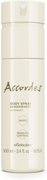 O BOTICARIO ACCORDES DESODORANTE BODY SPRAY 100ml