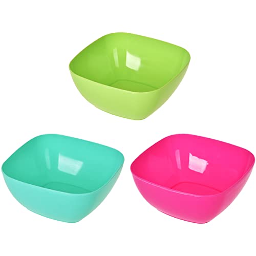 UPKOCH 3 peças lanches para casa pudim plástico doces alimentos condimentos cor pratos pratos pratos