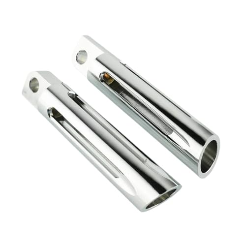 Repose-pieds de moto noir et son support pour modèles Sportster XL 883 et Street 750
