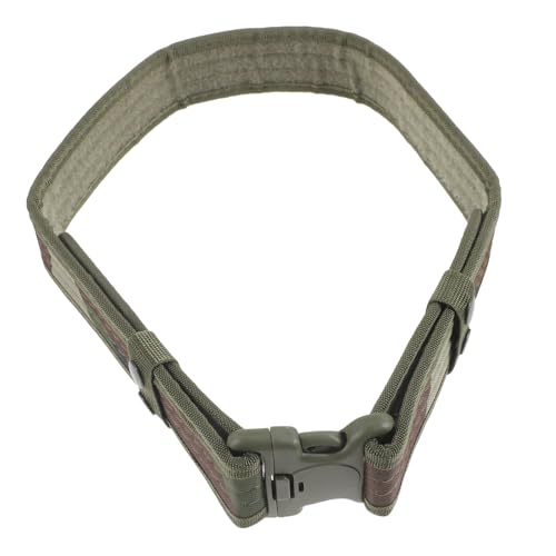 Beaupretty 1pc Outdoor Belt for Men Quick-release Buckle Army Green Waistband for Climbing Hunting and Sports Activities