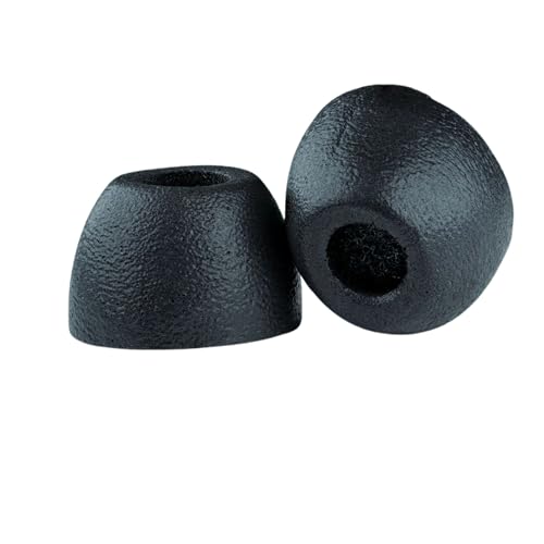 Image of Comply 100 Core Series Memory Foam Replacement IEM Ear Tips, Oval, Black