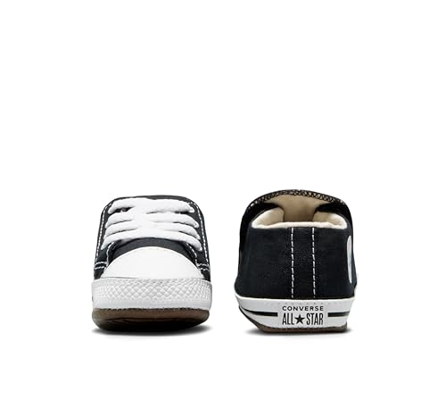 Converse Bébé garçon Ctas Cribster Mid 865156c Basket, Black Natural Ivory, 19 EU